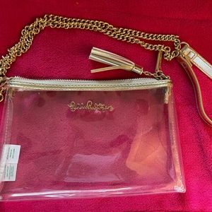 Lilly Pulitzer Clear stadium bag